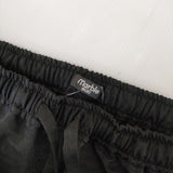 marble sud ワイド ポリエステル イージー パンツ ブラック レディース マーブルシュッド【中古】5-0224G∞