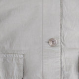 ONIGIRI シャツジャケット 52-21BP71 ノーカラー ドロスト ショートブルゾン ワッシャー加工 ジャケット ベージュ レディース オニギリ【中古】5-0421M∞