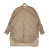 SO/NATURAL STANDARD SUPPLY コットンチュニック ブラウス シャツ ベージュ レディース エスオー/ナチュラルスタンダードサプライ【中古】5-0224M∞