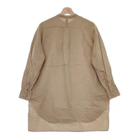 SO/NATURAL STANDARD SUPPLY コットンチュニック ブラウス シャツ ベージュ レディース エスオー/ナチュラルスタンダードサプライ【中古】5-0224M∞