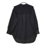 blueeast ブルーイースト 襟付き ブラウス シャツ ブラック レディース【中古】5-0424M∞