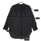 blueeast ブルーイースト 襟付き ブラウス シャツ ブラック レディース【中古】5-0424M∞