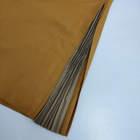 sono サイドプリーツ 半袖 ポリエステルコットン ワンピース オレンジ レディース ソーノ【中古】5-0724S∞