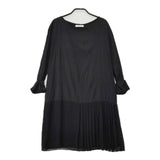 petite robe noire ポリエステル ワンピース チュニック ブラック レディース プティローブノアー【中古】5-0424M∞