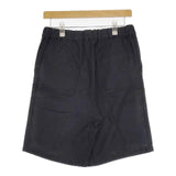nooy コットン ウエストゴム ショートパンツ ハーフパンツ ショーツ ブラック レディース ヌーイ【中古】5-0724S∞