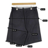 nooy コットン ウエストゴム ショートパンツ ハーフパンツ ショーツ ブラック レディース ヌーイ【中古】5-0724S∞