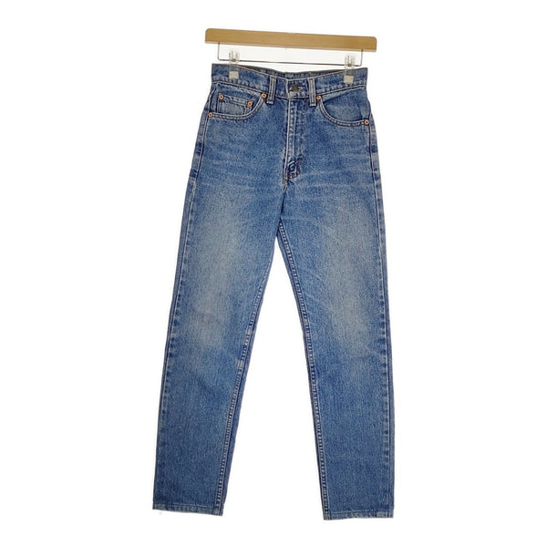 Levi's 606-0217 W27L31 デニムパンツ ライトブルー レディース リーバイス【中古】4-1022G♪