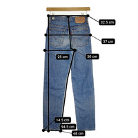 Levi's 606-0217 W27L31 デニムパンツ ライトブルー レディース リーバイス【中古】4-1022G♪