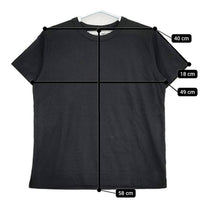 Tu es mon TRESOR コットン バックリボン 半袖Ｔシャツ カットソー ブラック レディース トゥエモントレゾア【中古】5-0724S∞