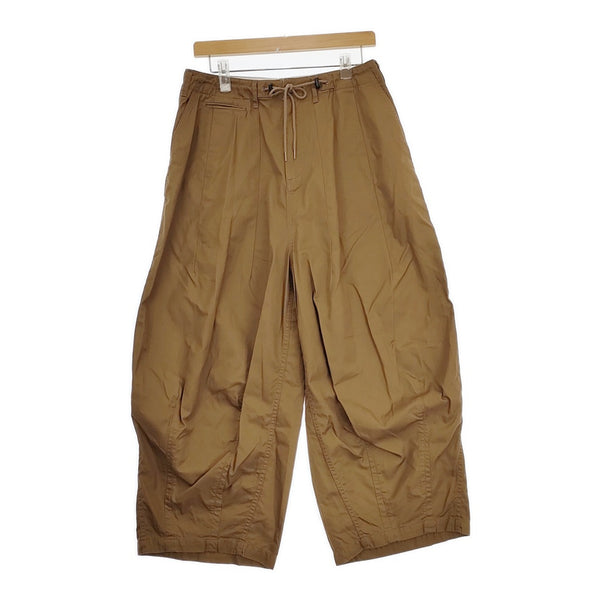 Needles H.D.Pant Military ヒザデル ミリタリーパンツ EJ151 サイズ2 ワイド パンツ ブラウン レディース ニードルス【中古】4-1022M♪