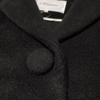 J&M Davidson サイズ10 ウールナイロン コート ブラック レディース ジェイアンドエムデヴィッドソン【中古】4-1005A∞