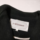 J&M Davidson サイズ10 ウールナイロン コート ブラック レディース ジェイアンドエムデヴィッドソン【中古】4-1005A∞