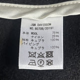 J&M Davidson サイズ10 ウールナイロン コート ブラック レディース ジェイアンドエムデヴィッドソン【中古】4-1005A∞