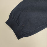 sono コットン ナイロンドッキング カーディガン ネイビー ベージュ レディース ソーノ【中古】5-0424M∞