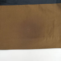 nooy ポリエステルシルク ボーダー スカート ブラウン ブラック レディース ヌーイ【中古】5-0421M∞
