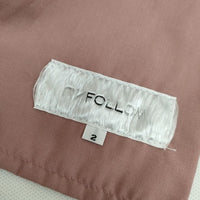 UNFOLLOW アンフォロー 新品 ウォッシャブルタックショーツ 定価12500円 ショートパンツ ハーフパンツ ショーツ ピンク レディース【中古】5-0724S∞