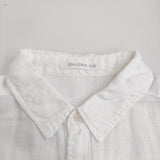 GALERIE VIE リネン サイズ1 長袖シャツ ホワイト レディース ギャルリーヴィー【中古】5-0228M♪