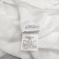 GALERIE VIE リネン サイズ1 長袖シャツ ホワイト レディース ギャルリーヴィー【中古】5-0228M♪