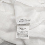 GALERIE VIE リネン サイズ1 長袖シャツ ホワイト レディース ギャルリーヴィー【中古】5-0228M♪