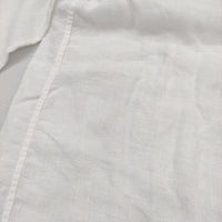 GALERIE VIE リネン サイズ1 長袖シャツ ホワイト レディース ギャルリーヴィー【中古】5-0228M♪