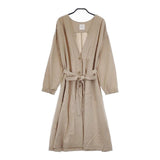 KURASHI&Trips ベルト付き アトリエコート コート ベージュ レディース クラシアンドトリップス/北欧、暮らしの道具店【中古】5-0402M∞