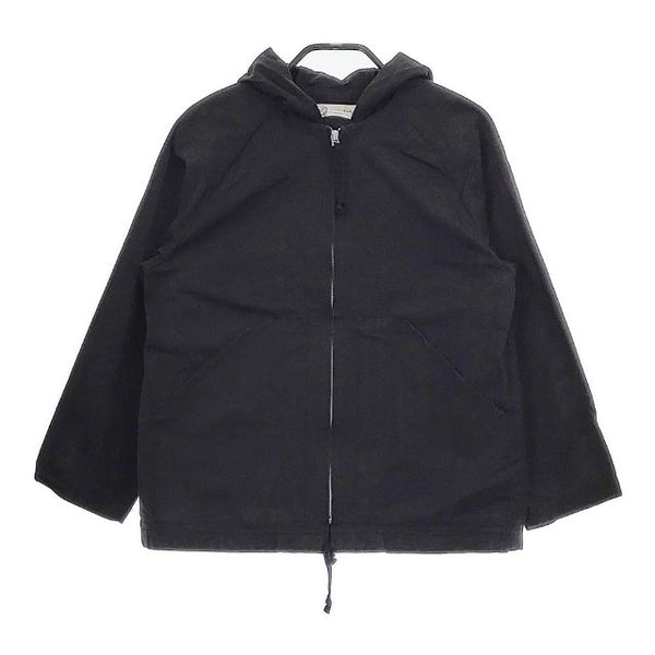 Charpentier de Vaisseau ジャケット コットンリネン ブルゾン ブラック レディース シャルパンティエドゥヴェッソ【中古】5-0402M∞