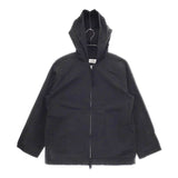 Charpentier de Vaisseau ジャケット コットンリネン ブルゾン ブラック レディース シャルパンティエドゥヴェッソ【中古】5-0402M∞