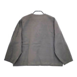 Lin francais d'antan Rohe ローエ コットン ジャケット チャコールグレー レディース ランフランセダンタン【中古】5-0402M∞
