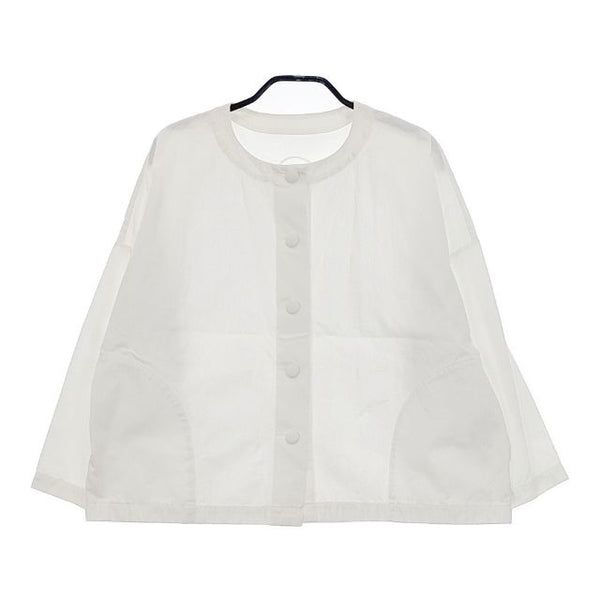 Lin francais d'antan Rohe ローエ コットン ジャケット ホワイト レディース ランフランセダンタン【中古】5-0402M∞