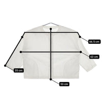 Lin francais d'antan Rohe ローエ コットン  ジャケット ホワイト レディース ランフランセダンタン【中古】5-0402M∞