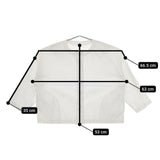 Lin francais d'antan Rohe ローエ コットン  ジャケット ホワイト レディース ランフランセダンタン【中古】5-0402M∞