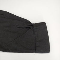 atelier naruse linen shirt cardigan リネンシャツカーディガン 定価20350円 na-t02001 ブラウス シャツ ブラック レディース アトリエナルセ【中古】5-0402M∞