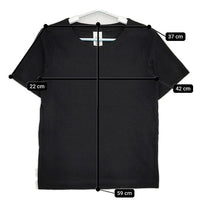 atelier naruse コットンスタンダード na-t07001/t07002 半袖Ｔシャツ カットソー ブラック レディース アトリエナルセ【中古】5-0706S∞