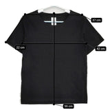 atelier naruse コットンスタンダード na-t07001/t07002 半袖Ｔシャツ カットソー ブラック レディース アトリエナルセ【中古】5-0706S∞