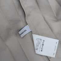 MAISON SPECIAL アコーディオンプリーツスカート ロングスカート ベージュ レディース メゾンスペシャル【中古】5-0402M∞