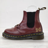 Needles/Dr.Martens 2976 SNAFFLE CHELSEA BOOTS チェルシーブーツ サイドゴア UK4 サイズ23cm 26908600 ブーツ エンジ レディース ニードルス/ドクターマーチン【中古】4-0918G◎