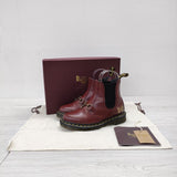 Needles/Dr.Martens 2976 SNAFFLE CHELSEA BOOTS チェルシーブーツ サイドゴア UK4 サイズ23cm 26908600 ブーツ エンジ レディース ニードルス/ドクターマーチン【中古】4-0918G◎