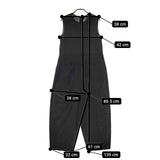 JOURNAL STANDARD L'essage サロペットパンツ 定価25300円 TORO オールインワン ツナギ 23SS ブラック レディース ジャーナルスタンダードレサージュ【中古】5-0301M∞
