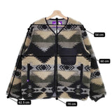 THE NORTH FACE PURPLE LABEL Wool Boa WINDSTOPPER Field Cardigan 23AW グレー ブラック ザノースフェイスパープルレーベル【中古】4-1105A♪