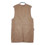BEAUTY&YOUTH UNITED ARROWS 麻ブレンド カラーレスジレ ベスト ベージュ レディース ビューティアンドユース【中古】5-0504M∞