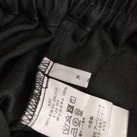 KBF 2WAYスリットセットアップ ノースリーブトップス イージーパンツ セットアップ ブラック レディース ケービーエフ【中古】5-0724S∞