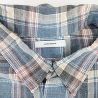 JOURNAL STANDARD TCチェックシャツワンピース ポリエステルコットン ワンピース ブルー レッド レディース ジャーナルスタンダード【中古】5-0126M∞