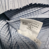 PLEATS PLEASE ISSEY MIYAKE PP71-JD652 プリーツライダース ジャケット ブルー レディース プリーツプリーズ【中古】4-1010M∞