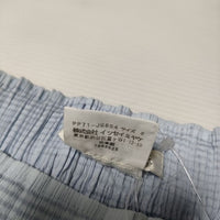 PLEATS PLEASE ISSEY MIYAKE PP71-JG654 サイドベルト プリーツ スカート ブルー レディース プリーツプリーズ【中古】4-1010M∞