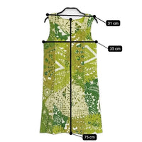 PLEATS PLEASE ISSEY MIYAKE プリーツ チュニック PP91-JK605 ノースリーブ ワンピース グリーン レディース プリーツプリーズ【中古】5-0601S∞