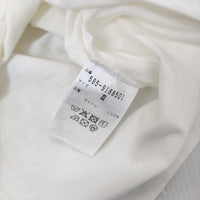 MHL. 595-9168501 PRINTED COTTON JERSEY サイズ3 ロゴ ポケット 半袖Ｔシャツ カットソー ホワイト レディース エムエイチエル【中古】5-0708S♪