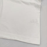 MHL. 595-9168501 PRINTED COTTON JERSEY サイズ3 ロゴ ポケット 半袖Ｔシャツ カットソー ホワイト レディース エムエイチエル【中古】5-0708S♪