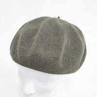 CA4LA リネン混 KUB00943 帽子 ベレー帽 カーキ カシラ【中古】5-0605M◎