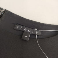 theory ノースリーブドレス Tailor Betty2B ウール ワンピース ブラック レディース セオリー【中古】5-0720S∞
