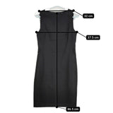 theory ノースリーブドレス Tailor Betty2B ウール ワンピース ブラック レディース セオリー【中古】5-0720S∞